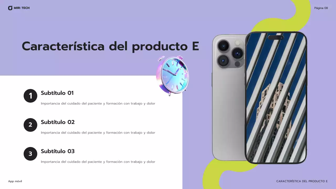 guía del móvil moderno morado