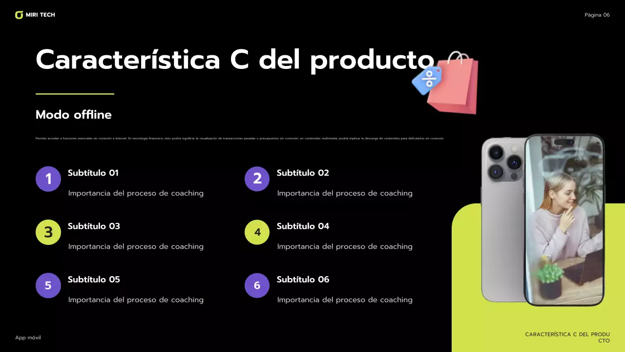 guía del móvil moderno morado