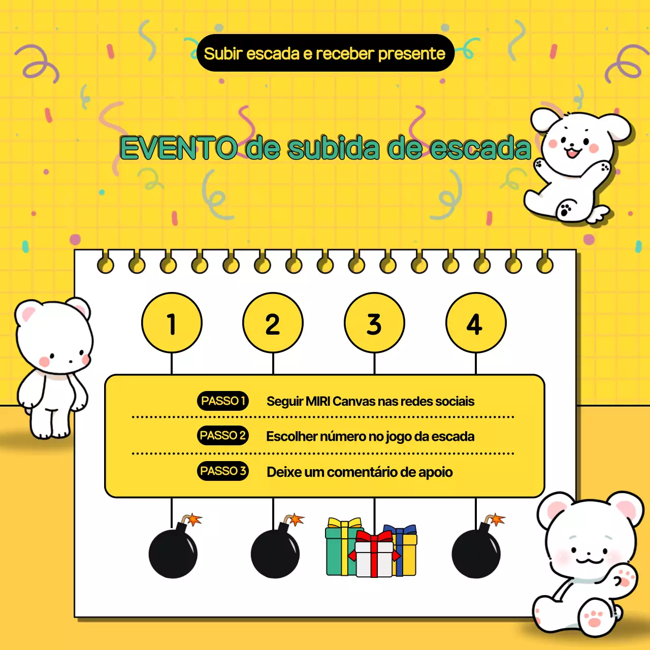 Eventos amarelos