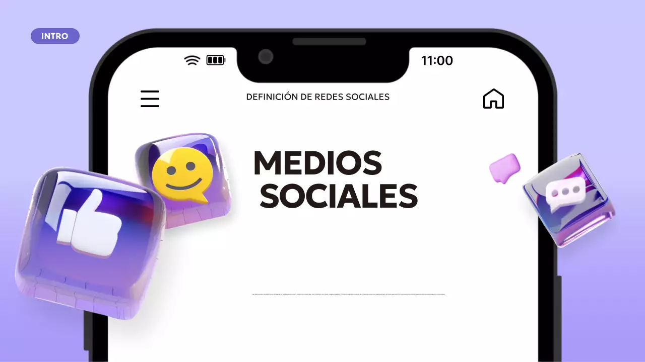 informe social moderno púrpura