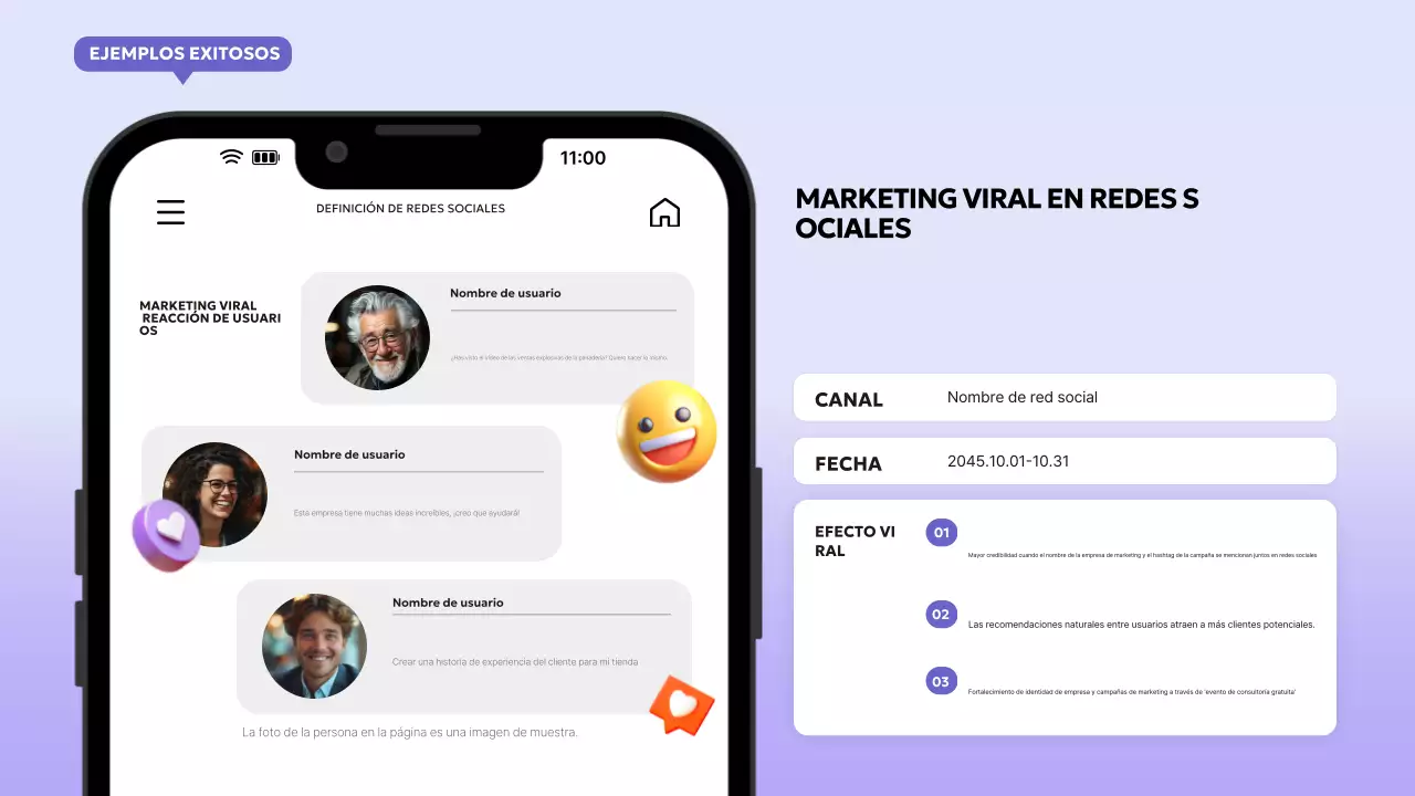 informe social moderno púrpura