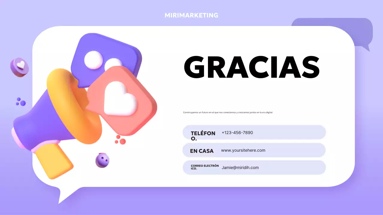 informe social moderno púrpura