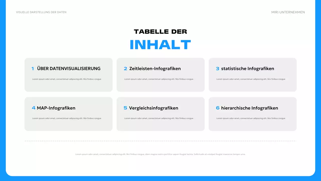 blaue moderne Datenanzeige