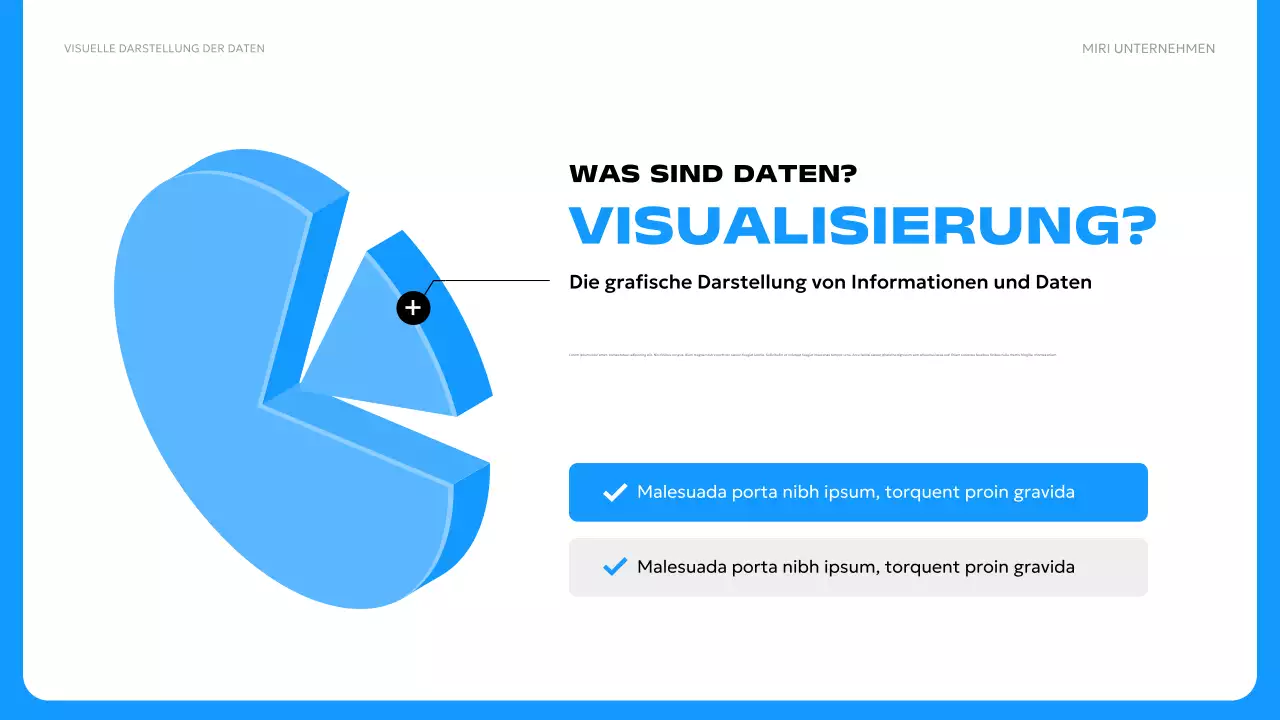 blaue moderne Datenanzeige