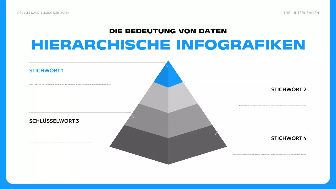 blaue moderne Datenanzeige