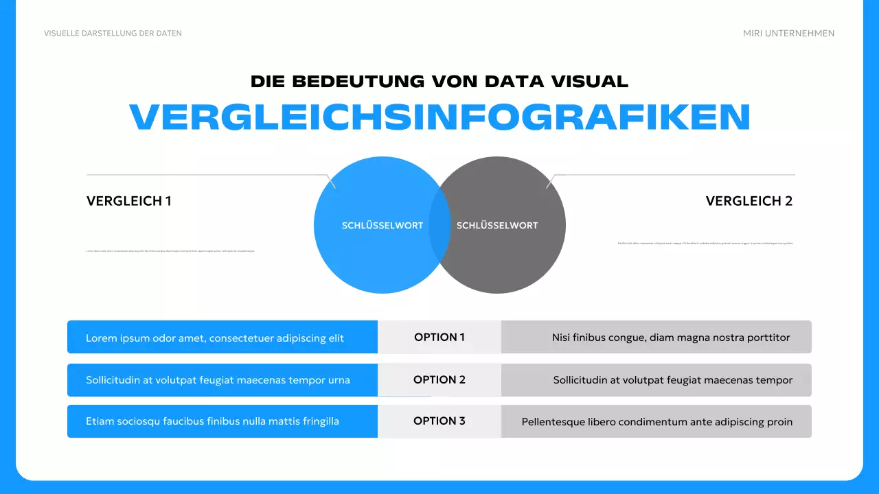 blaue moderne Datenanzeige