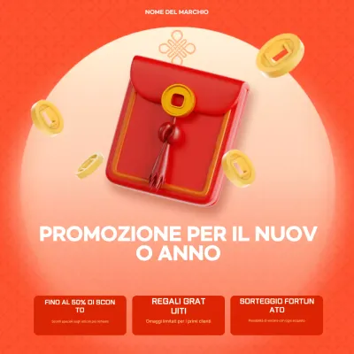 rosso promozione tradizionale pubblicità