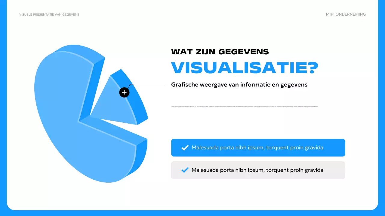 blauwe moderne data advertentie