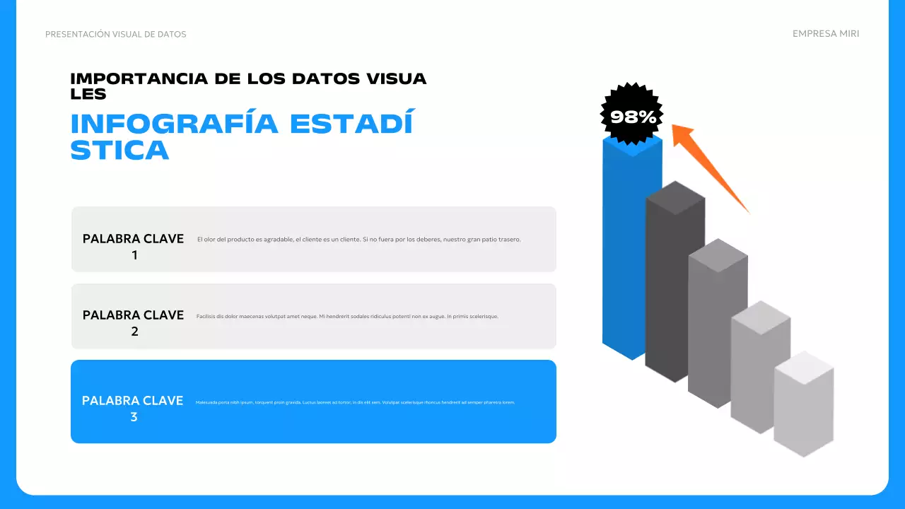 anuncio blue modern data