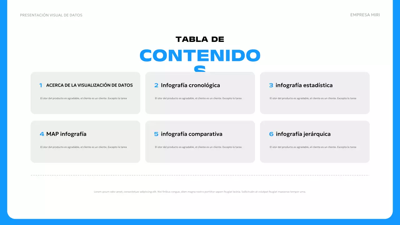 anuncio blue modern data