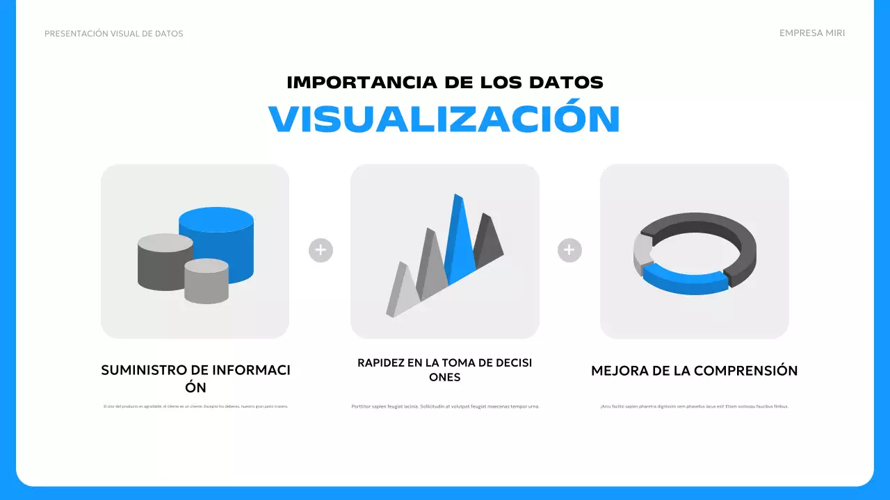 anuncio blue modern data