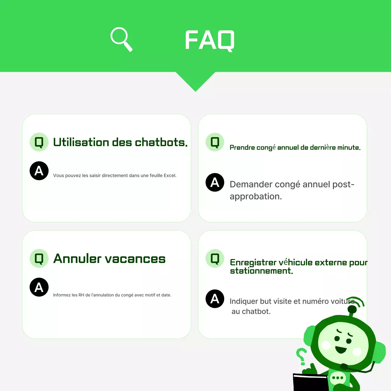 La lettre annuelle de l'entreprise