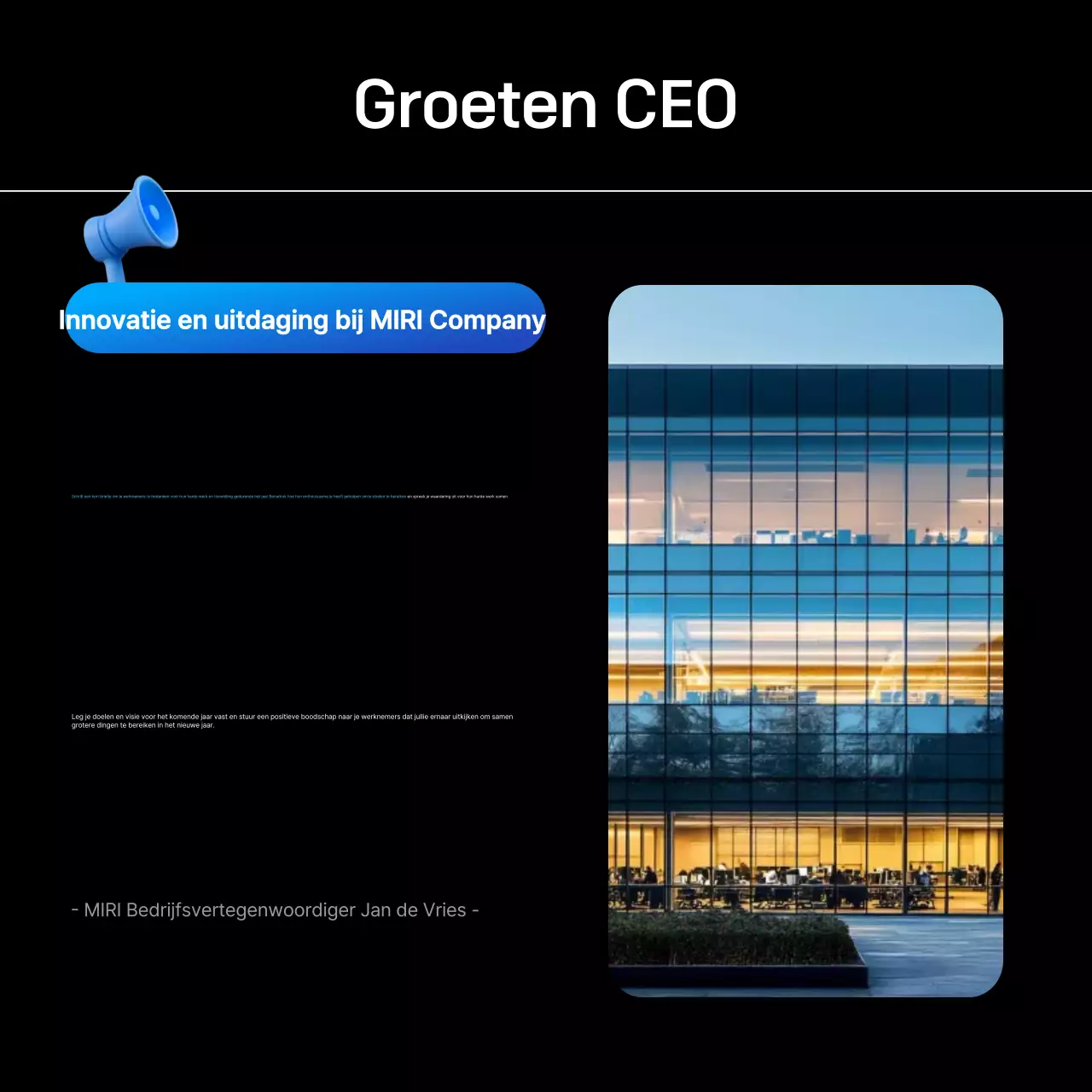 Blue Modern Scorecard-rapport