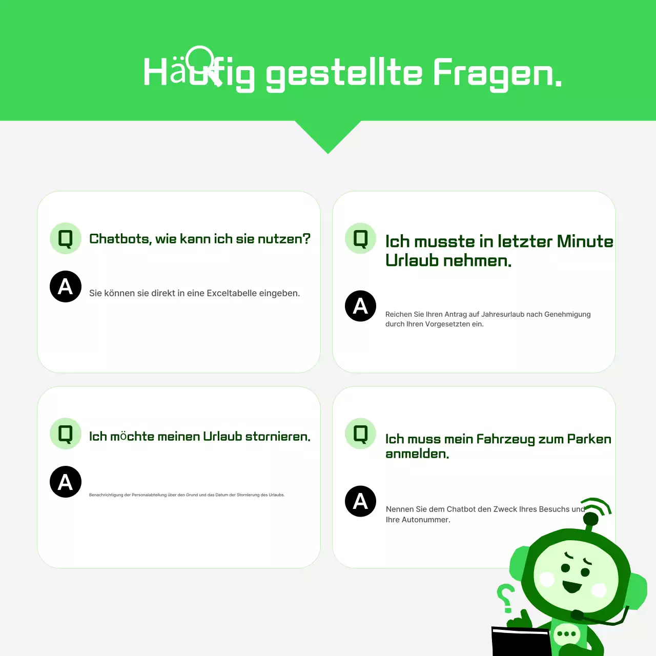 Der jährliche Firmenbrief