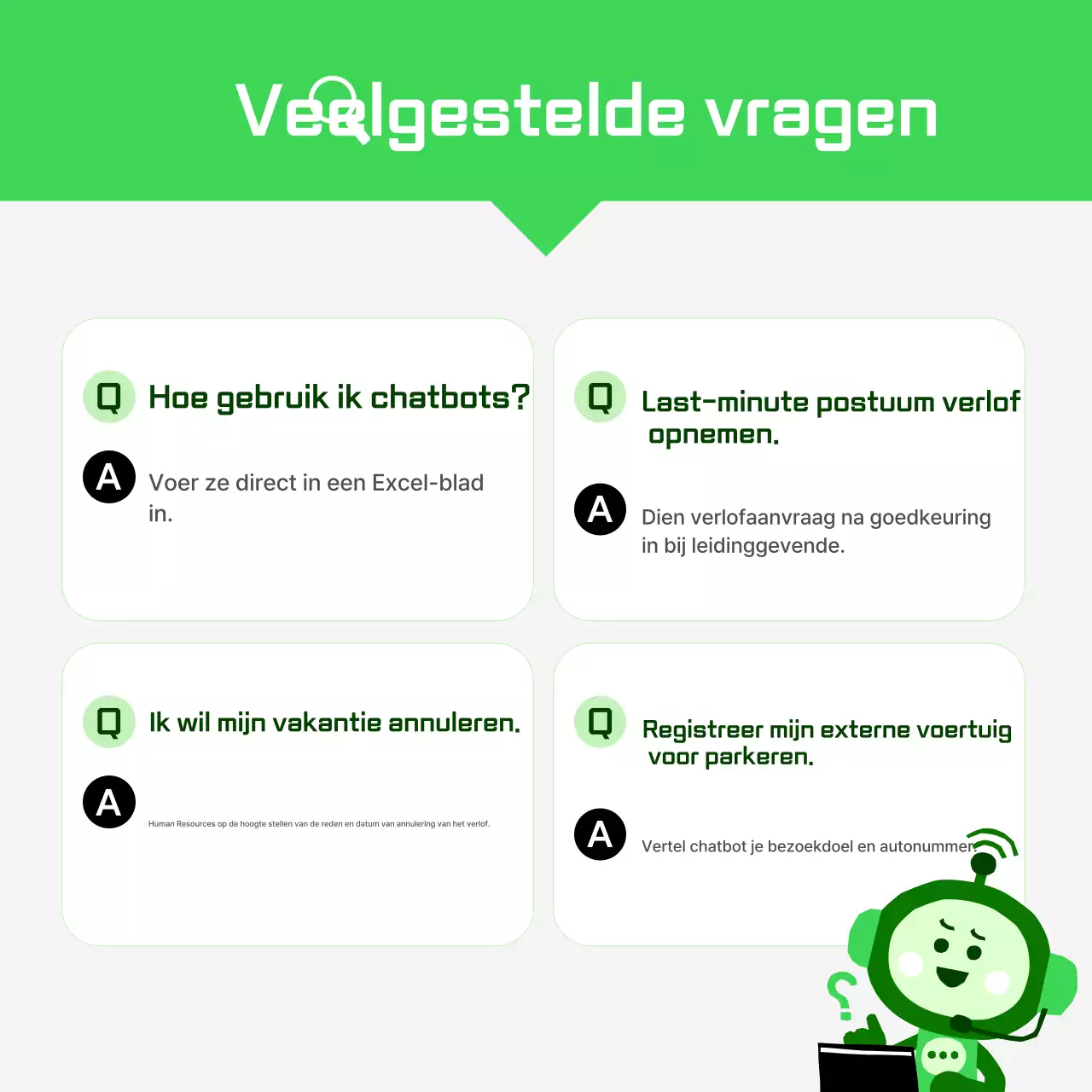 De jaarlijkse bedrijfsbrief