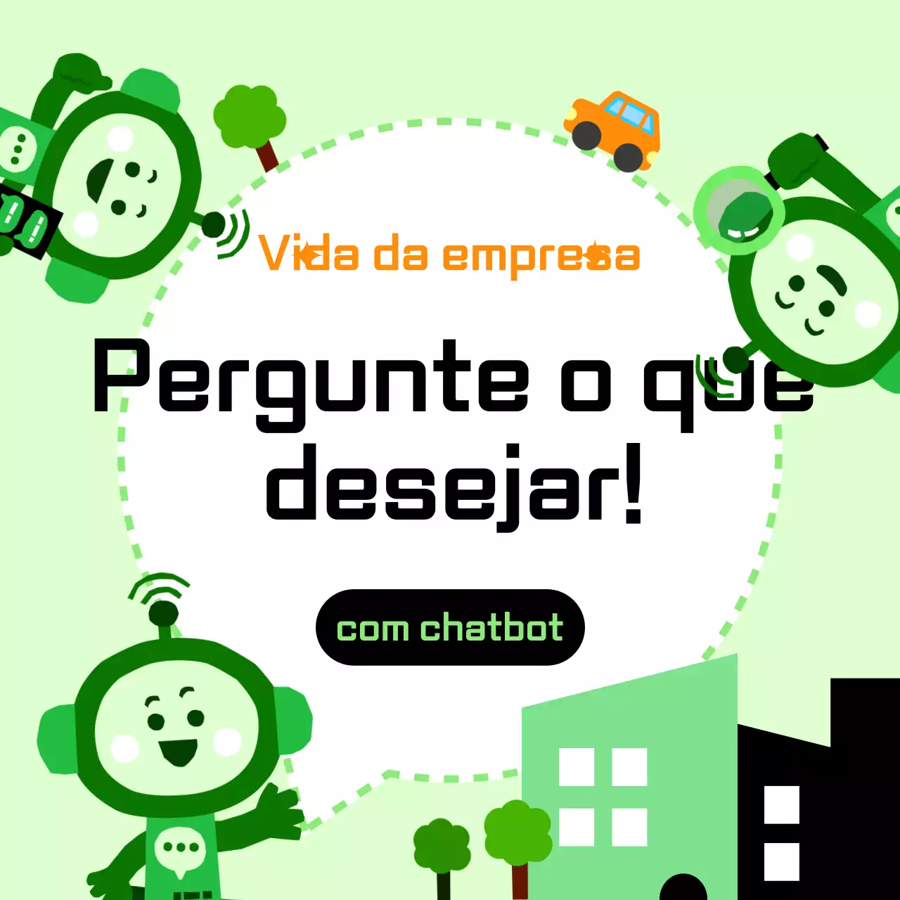 A carta anual da empresa