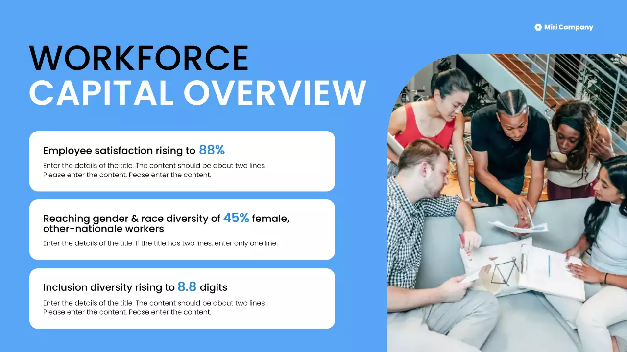 Blue Professional Business Report Presentation