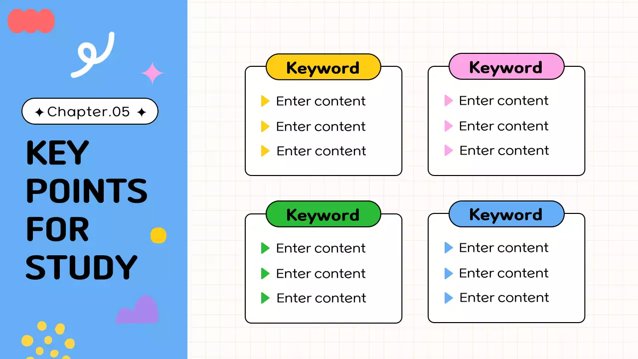Colorful Playful Orientation Guide Presentation