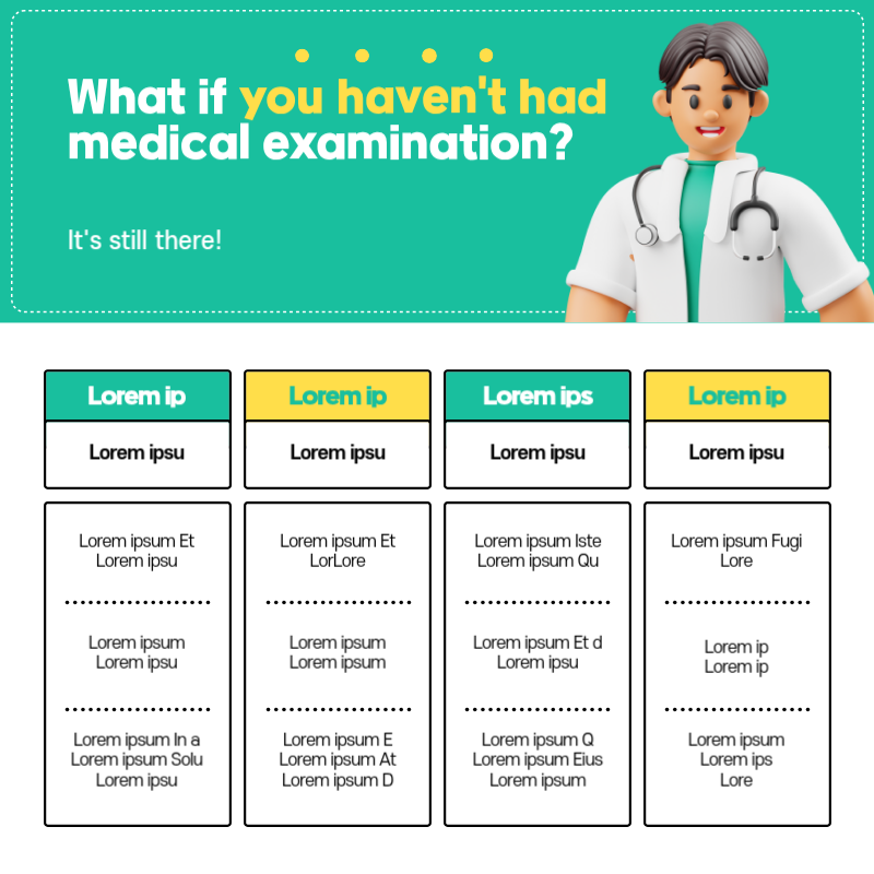 Tarjeta sanitaria ampliada de color menta y amarilloNoticias