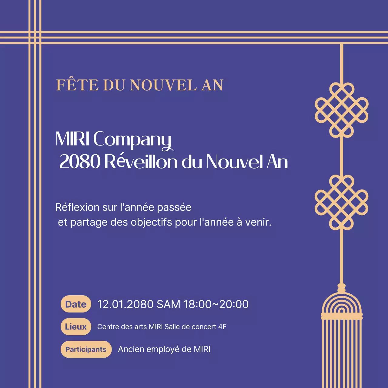 Événements du Nouvel An à Bora Modern