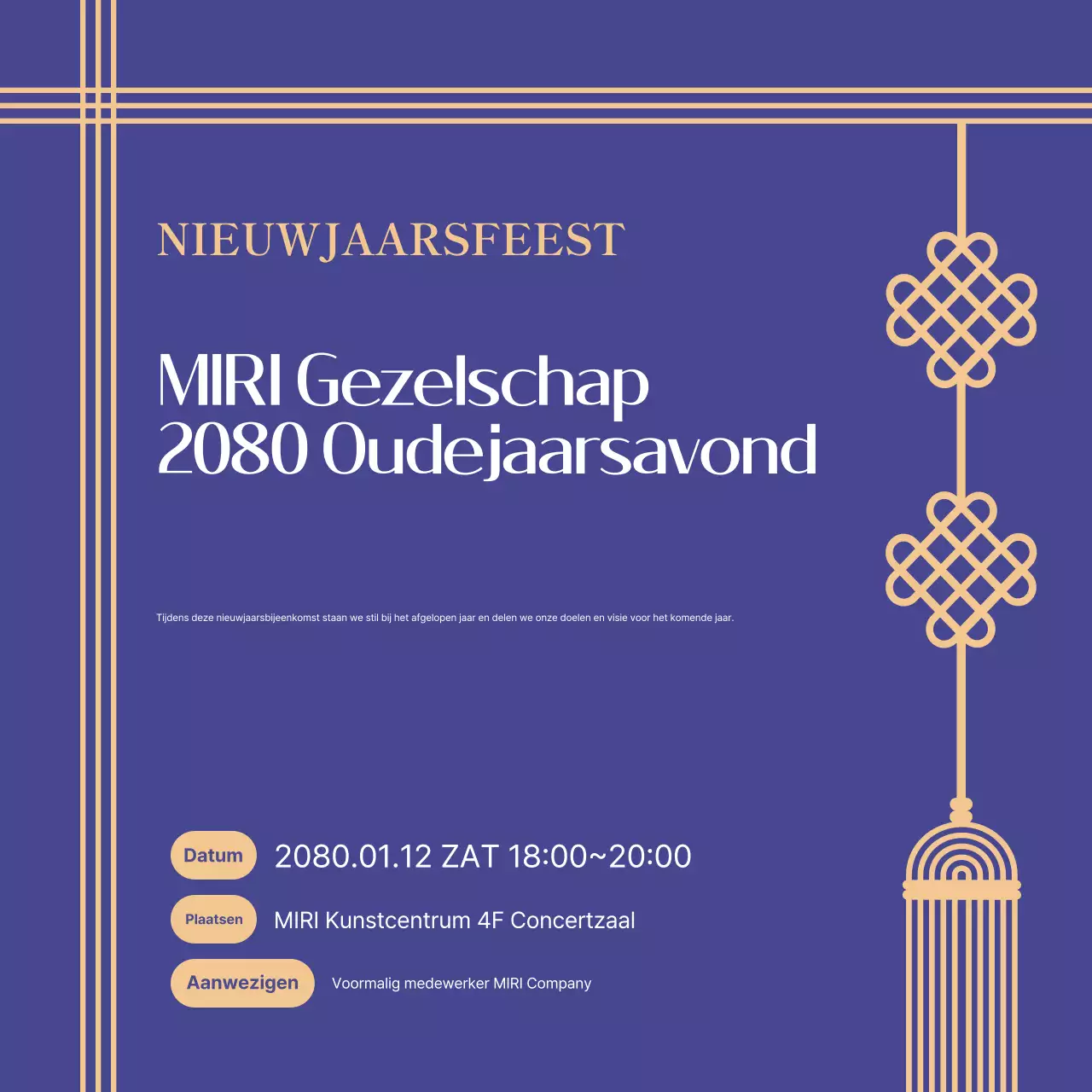 Bora Modern Nieuwjaarsevenementen