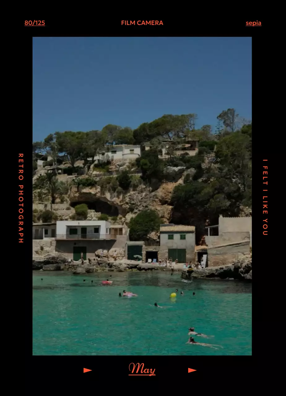 Kalender Suasana Hati Retro Filka