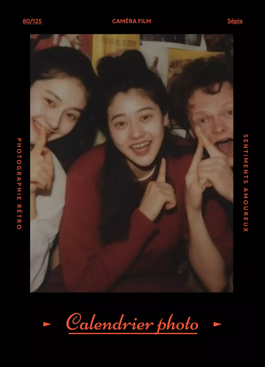 Calendrier d'humeur Retro Filka