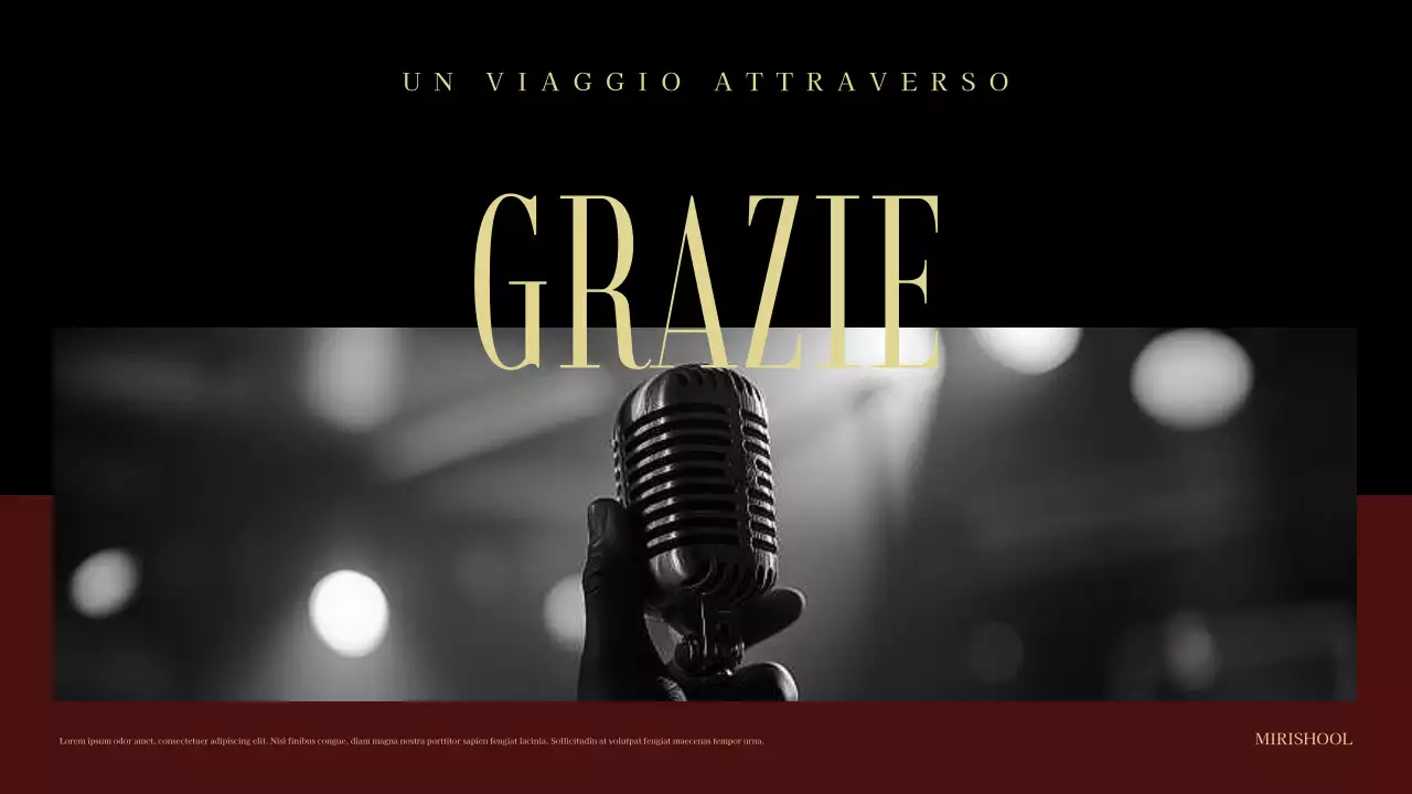 evento di musica nera vintage