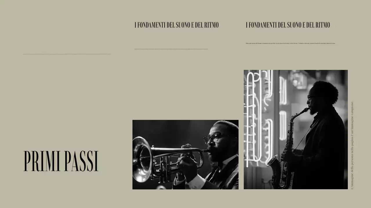 evento di musica nera vintage