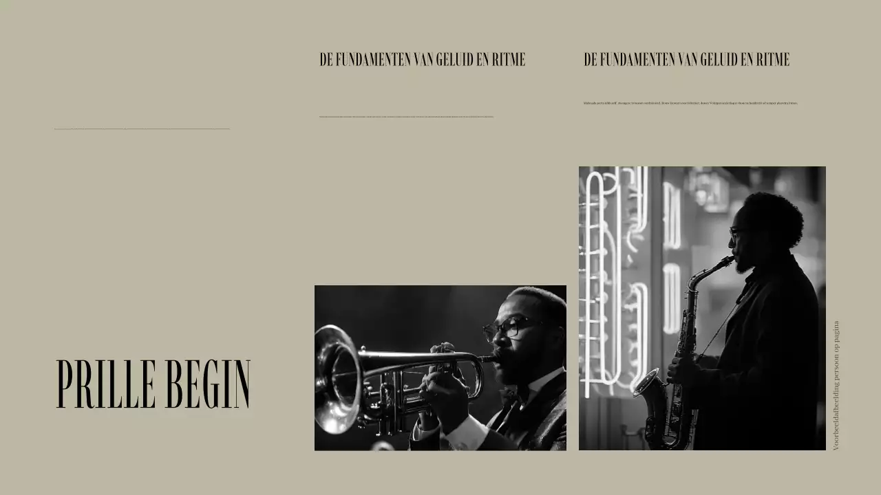 zwart vintage muziekevenement