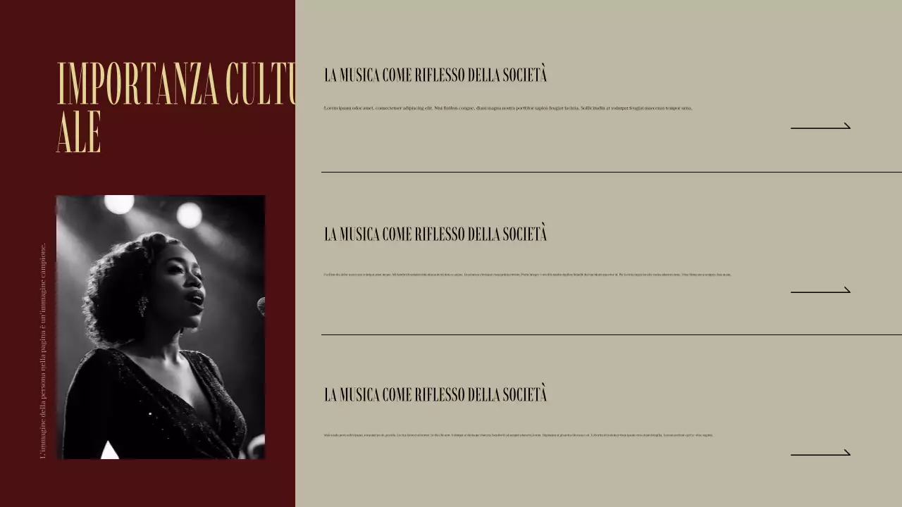 evento di musica nera vintage