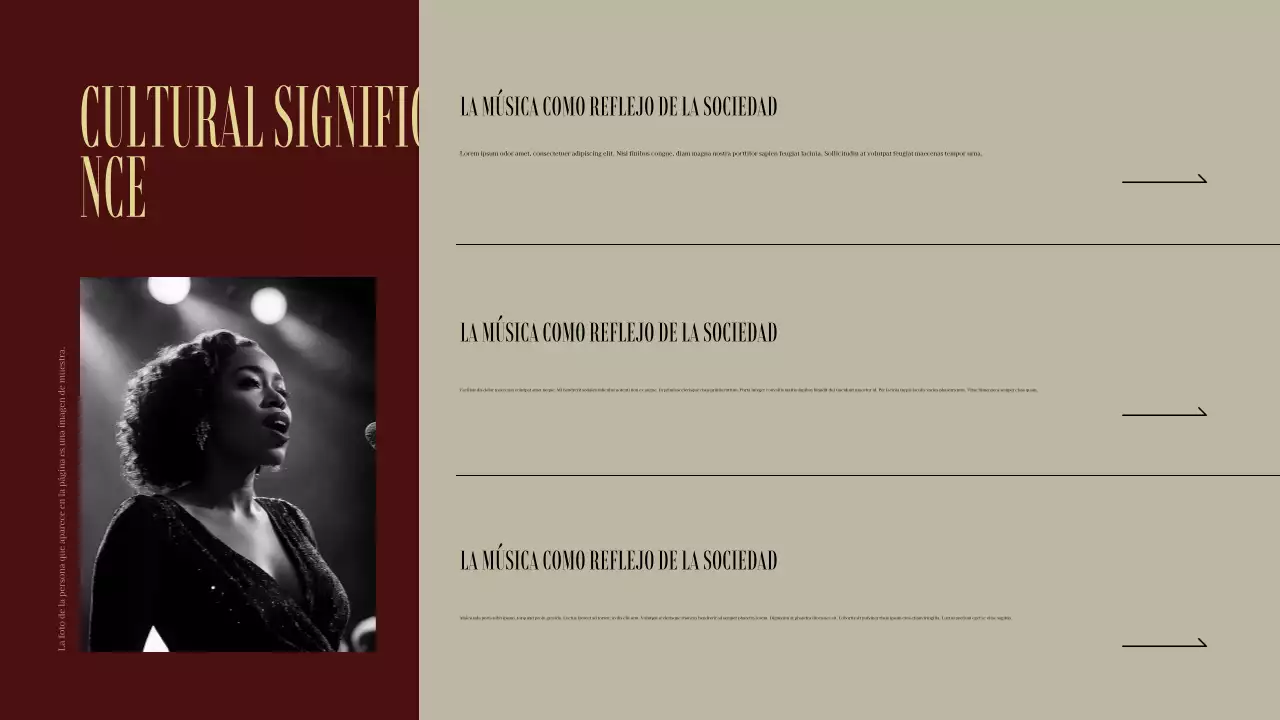 evento de música negra vintage