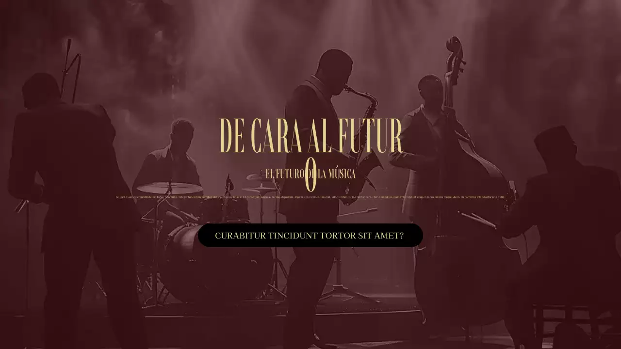 evento de música negra vintage