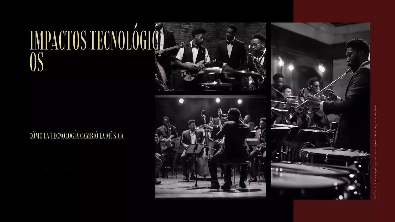 evento de música negra vintage