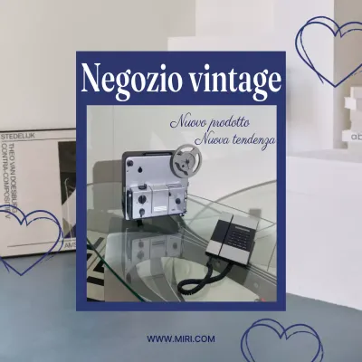 Promuovere un interno di metà secolo in blu navy e grigio