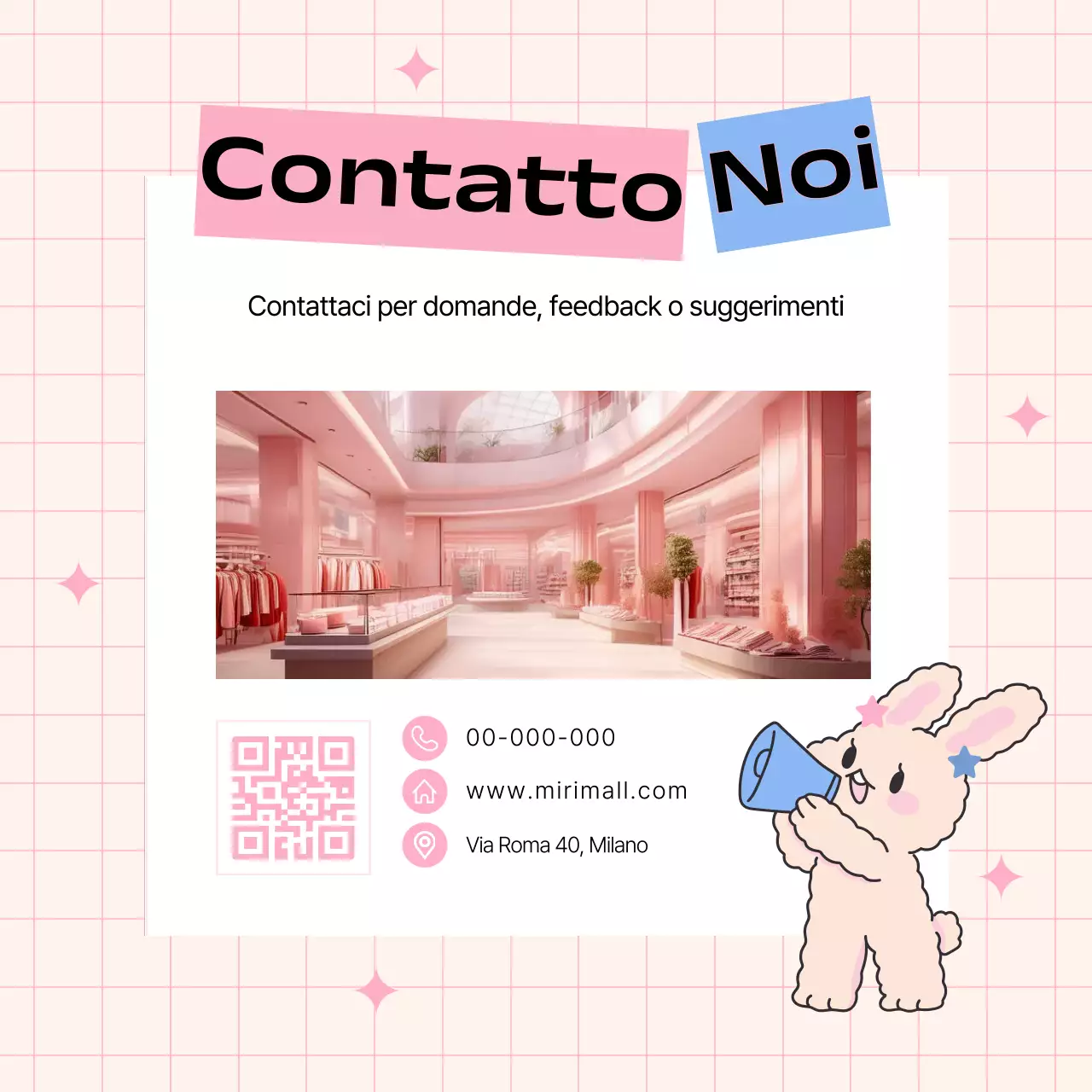 Promuovete il vostro marchio in rosa e azzurro