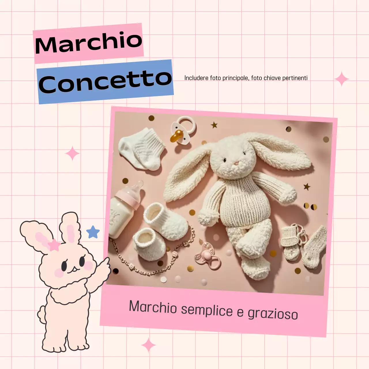 Promuovete il vostro marchio in rosa e azzurro