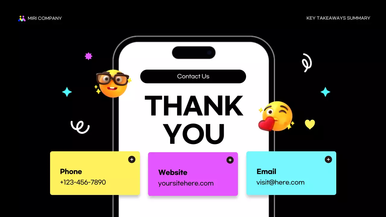 Colorful Modern Social Media Report Presentation