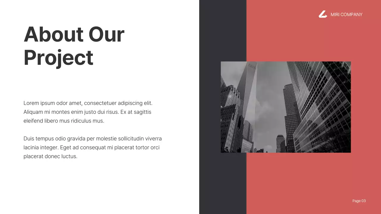 Grey Modern Business Report Presentation