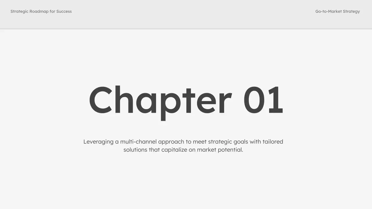 Grey Modern Business Plan Presentation