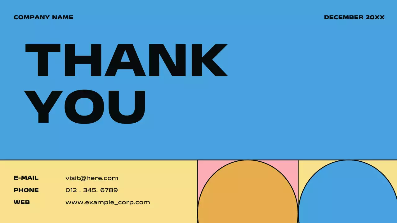 Yellow Modern Business Report Presentation