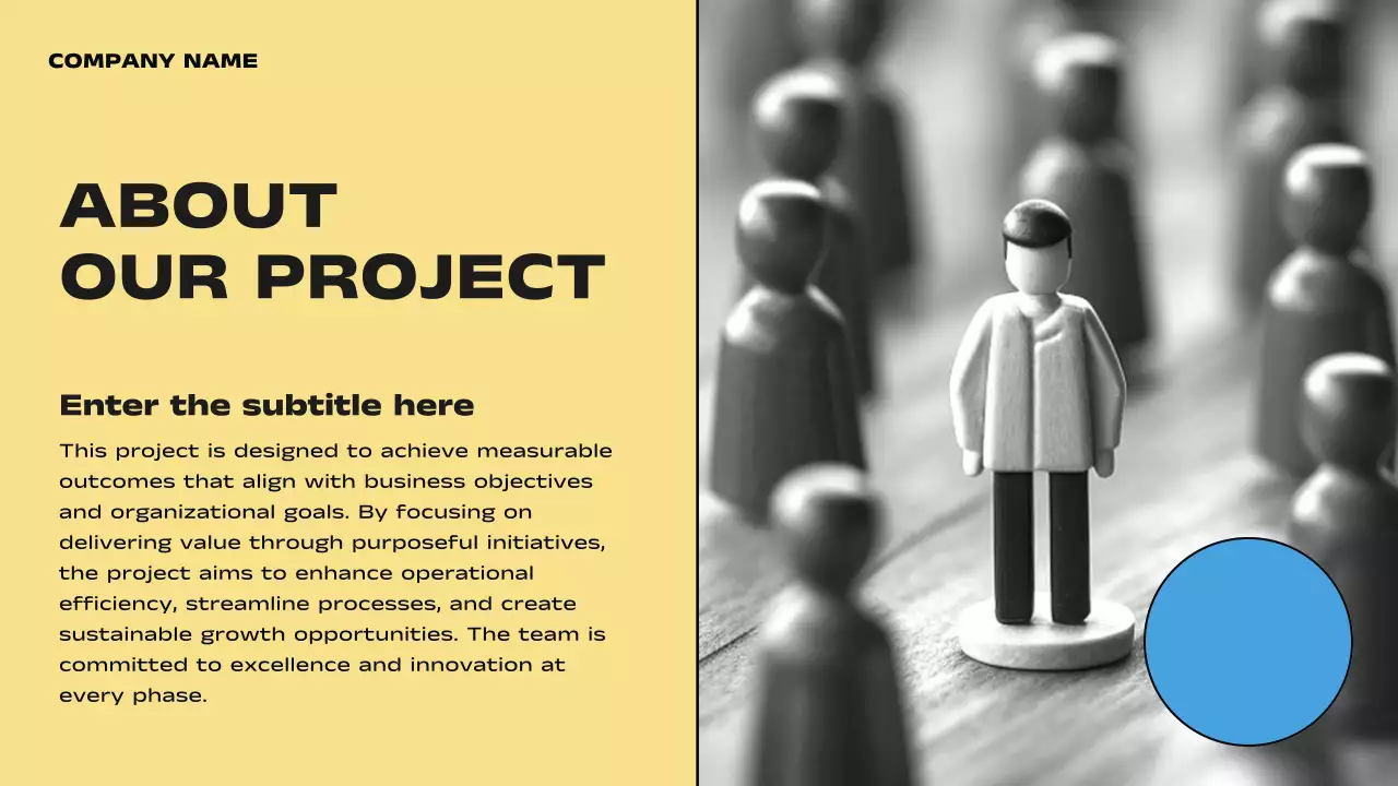 Yellow Modern Business Report Presentation