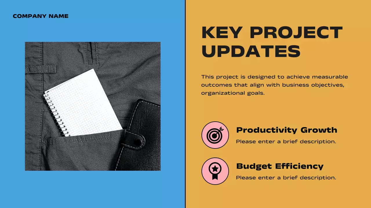 Yellow Modern Business Report Presentation