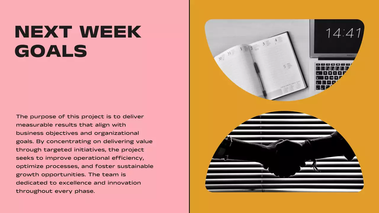 Yellow Modern Business Report Presentation