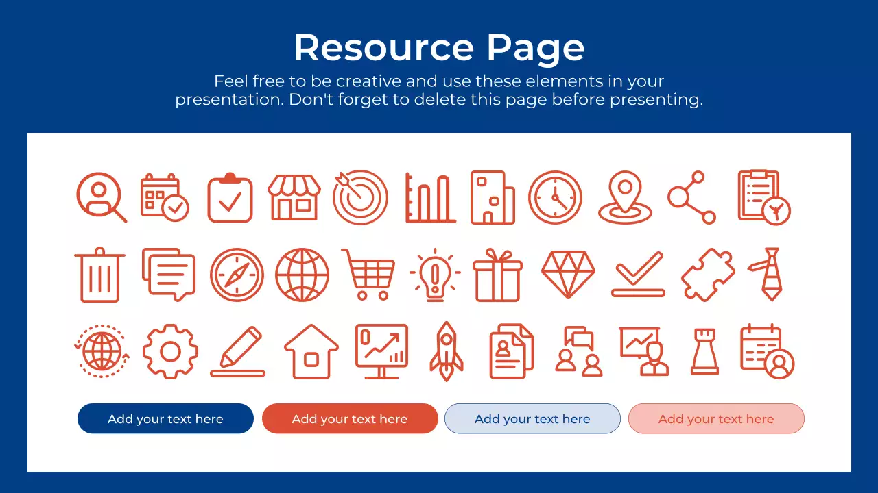 Blue Professional Business Report Presentation