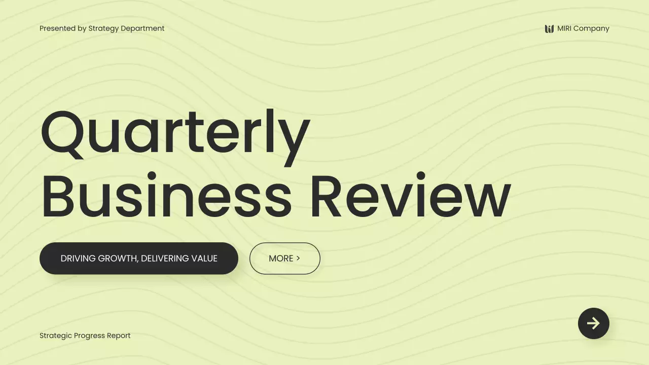 Mint Professional Business Presentation