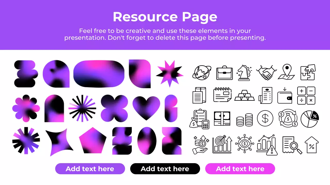 Purple Modern Business Report Presentation