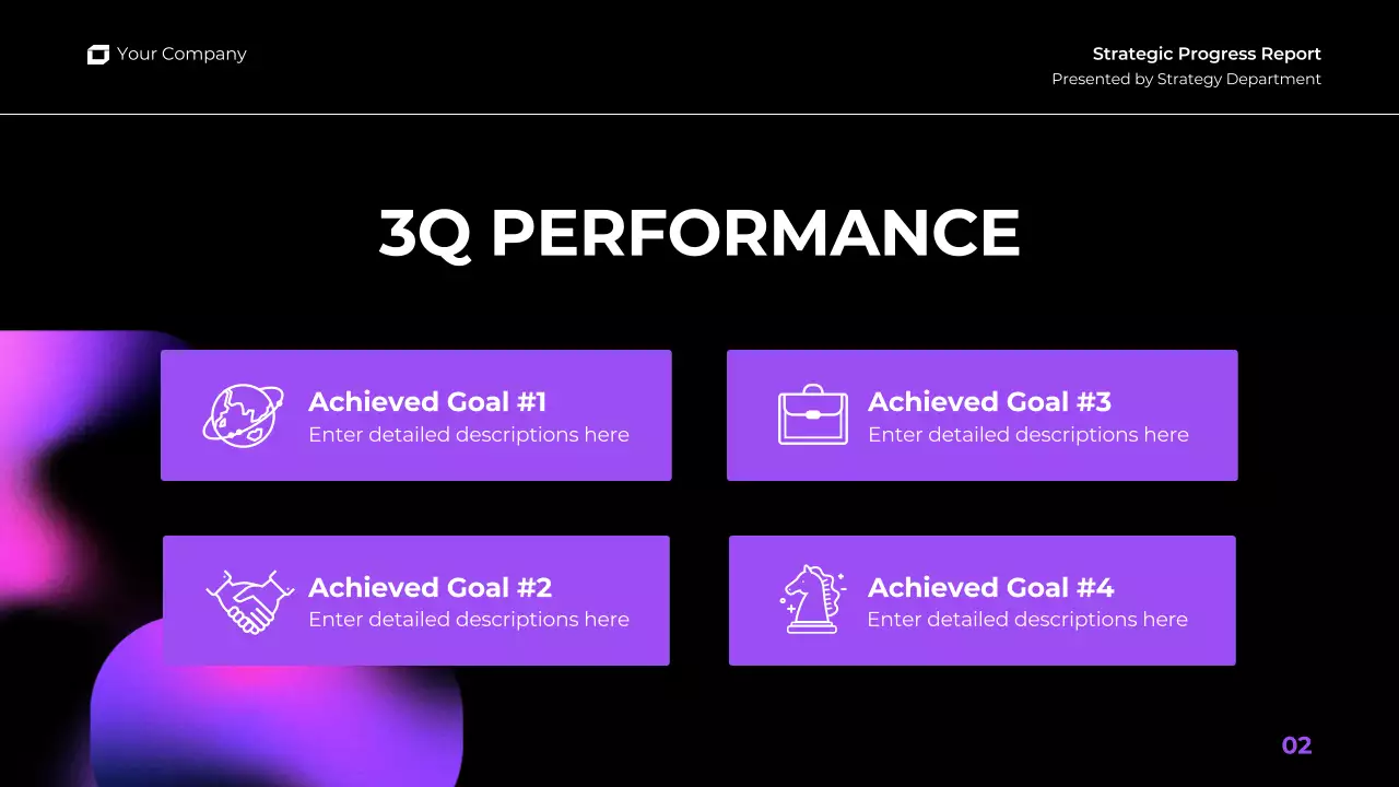 Purple Modern Business Report Presentation