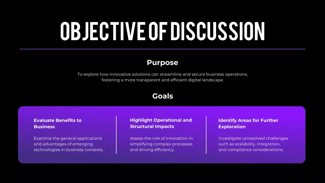 Purple Modern Business Presentation