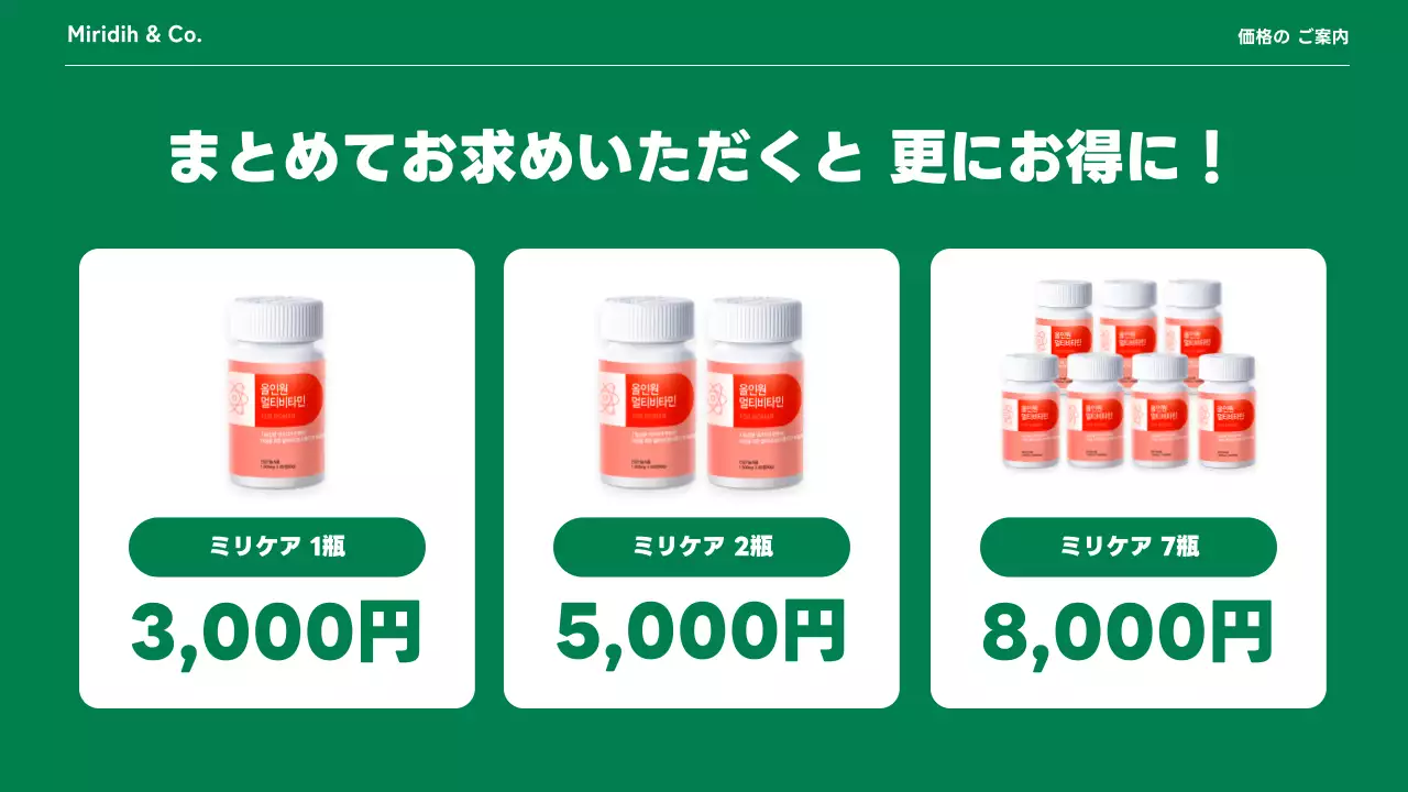 緑 シンプル 健康 資料 プレゼンテーション
